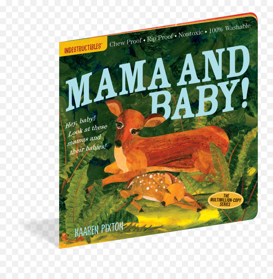 Books - Mama And Baby Book Emoji,Bilingual Emotions Poster
