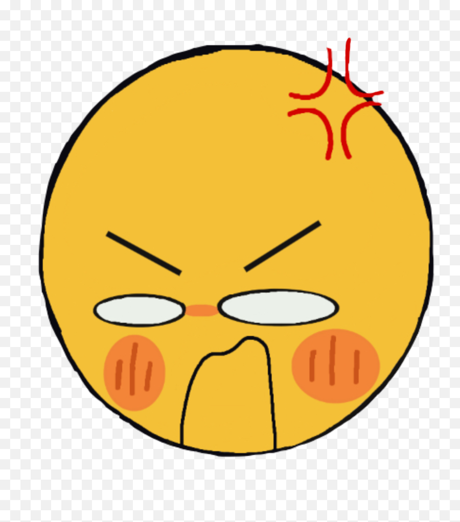 Discover Trending Angry Stickers Picsart - Happy Emoji,Clown Emojis Discord