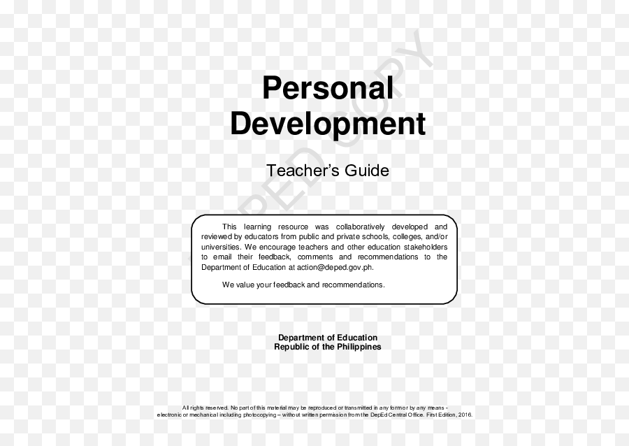 Pdf Personal Development Teacheru0027s Guide Department Of - Personal Development Teachers Guide Emoji,Are Emojis Making Us Lazy Scholastic Article Free Pdf Personal Development Teacheru0027s Guide Department Of - Personal Development Teachers Guide Emoji,Are Emojis Making Us Lazy Scholastic Article Free