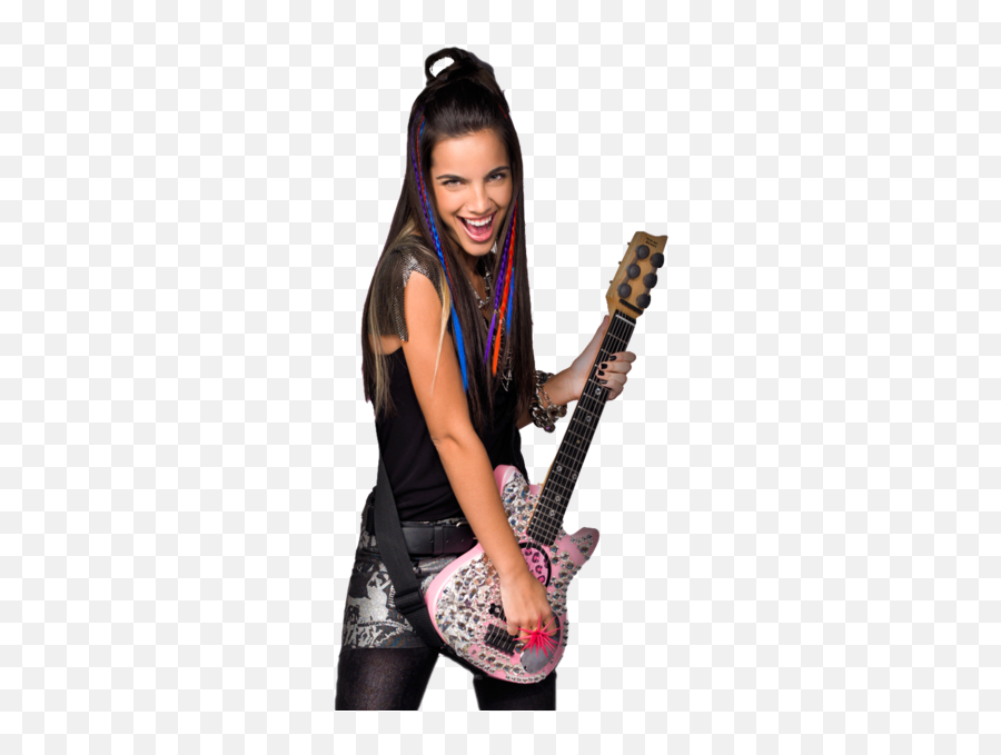Woman With Pink Guitar Png Official Psds - Woman Guitar Png Emoji,Emojis Guitar Png Transparent