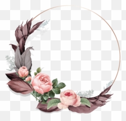 Vintage Logo Design Maker - Frame Rose Logo Template Emoji,Rose Emoticon For Facebook
