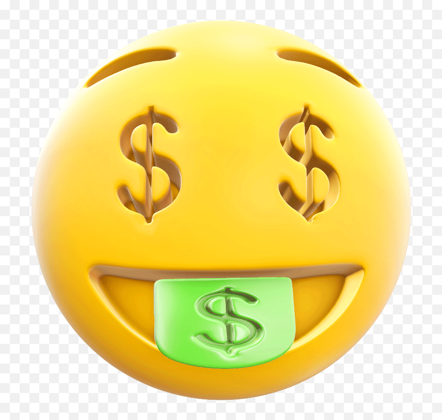 Money - Loopgif Emoji,Money Emojii