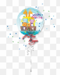 Baby Shower Noahs Ark - Balloon Kings Emoji,Ark Emojis