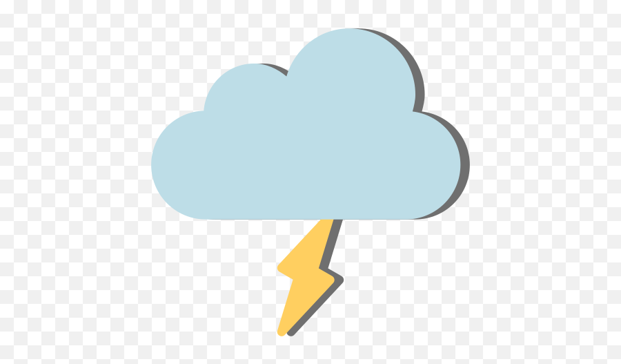 Lightning Weather Free Icon - Iconiconscom Emoji,Emojis For Thunder