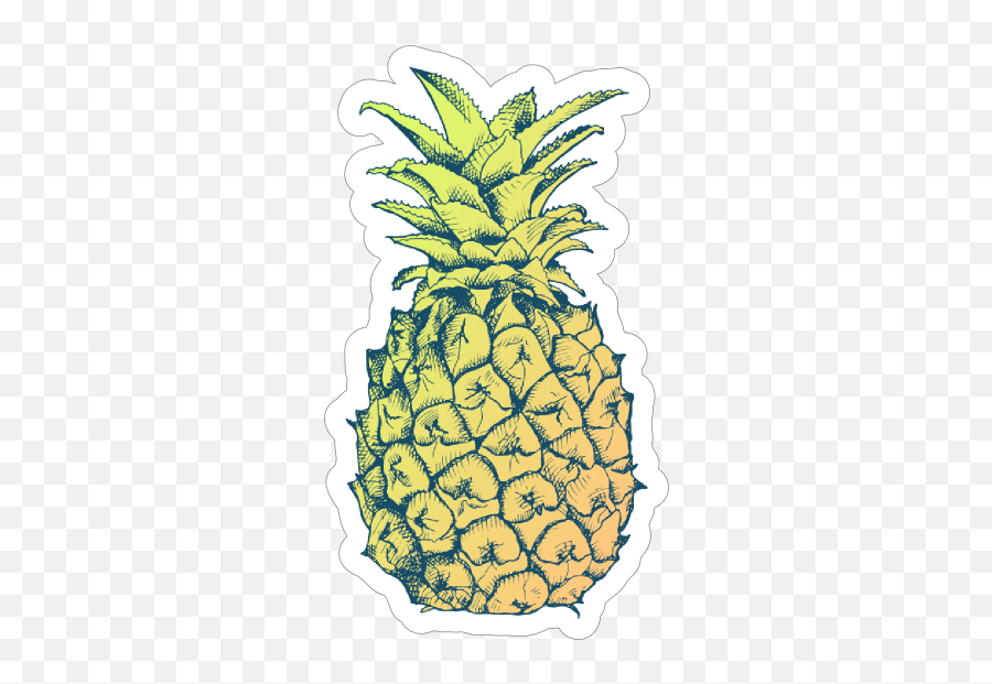 Delicious Pineapple Sticker Emoji,Pineapple Text Emoji