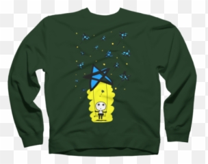 New Green Characters Womenu0027s Sweatshirts Design By Humans Emoji,Stary Night Emoji