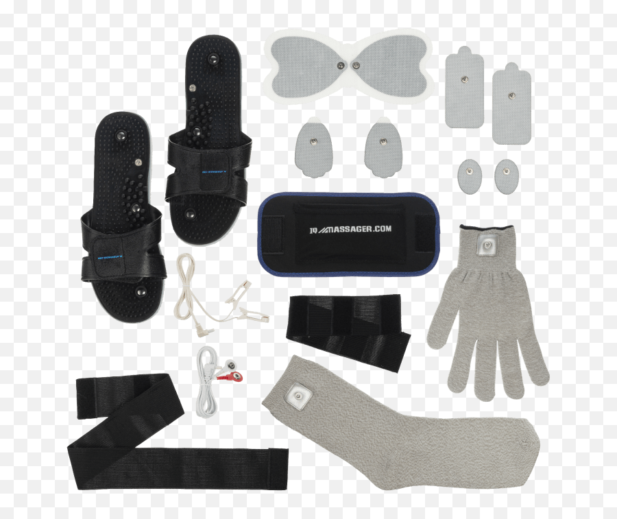 Iq 12 - Piece Accessory Kit Works With All Tens Devices Safety Glove Emoji,Emoji Bracelet Kit