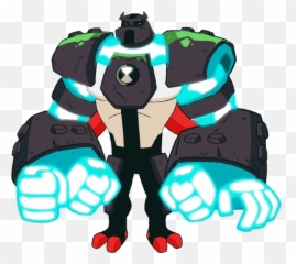 Omni Enhanced Four Arms Clipart - Ben 10 Cuatro Brazos Omni Mejorado Emoji,Needle Arm Emoji
