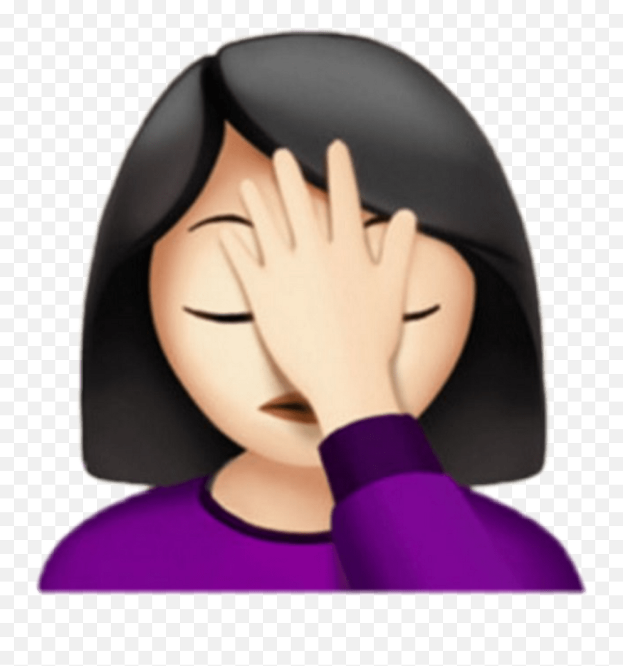 Crossed Arms Emoji Png Graphic Download - Palm To Face Emoji,Facepalm Emoji