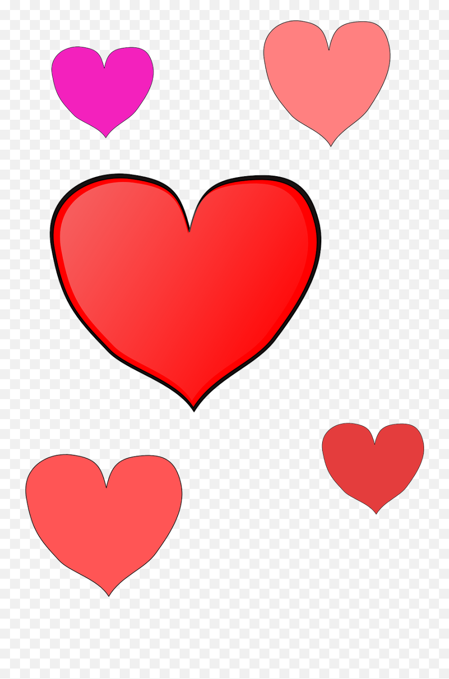 Download Free Photo Of Heartsredpinklovefeeling - From Hình Trái Tim Màu Emoji,Emotion Poker