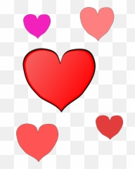 Download Free Photo Of Heartsredpinklovefeeling - From Hình Trái Tim Màu Emoji,Emotion Poker