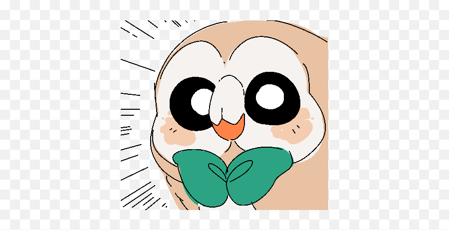 Rowlet - Faum Emoji,Rowlet Emoji