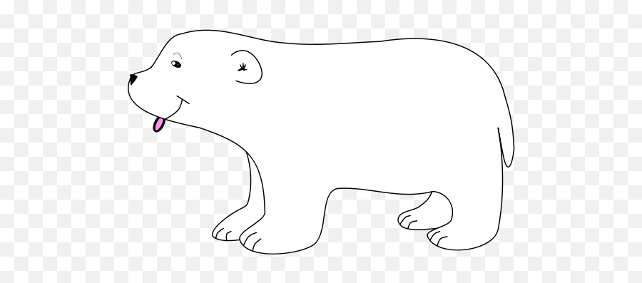Polar Bear - Vector Picker Polar Bear Clipart Creazilla Emoji,Cute Christmas Emoticons Bear