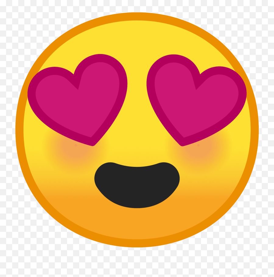 Noto Emoji Oreo 1f60d - Transparent Heart Eyes Emoji,Oreo Emoji