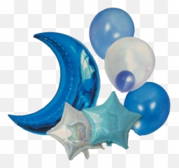 Bouquet Luna X 6 - Balloon Emoji,Emoji De La Luna Negra