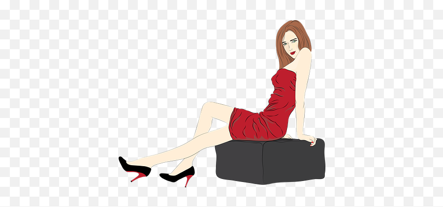 Free Sexy Woman Vectors - Willst Du Gelten Mach Dich Selten Sprüche Emoji,Sexy Girl Emoji