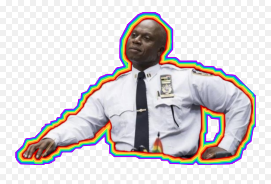 Brooklynninenine Brooklyn99 B99 Sticker - Cuff Emoji,Captain Holt Emojis On.your Phone