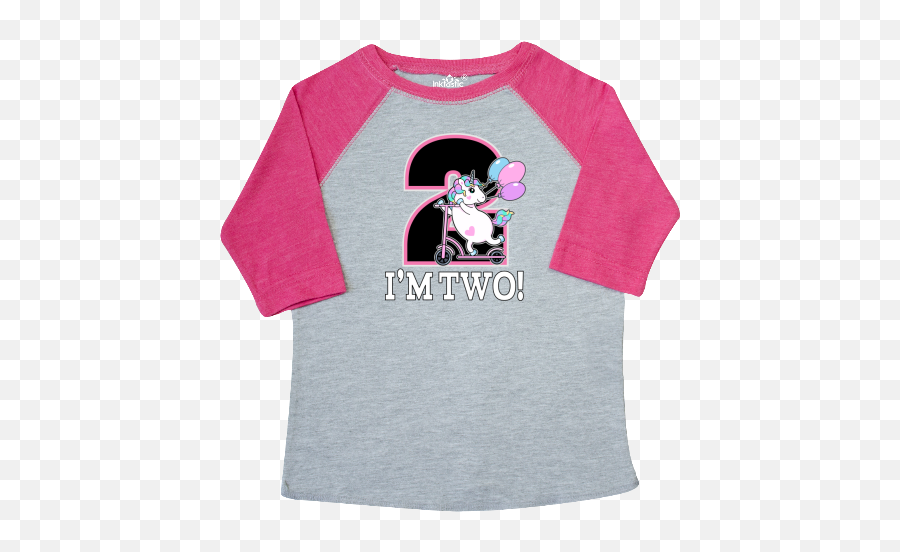 Cute Two Year Old Birthday Design With Emoji,Girls Top Kids Unicorn Love Emojis Print T Shirt Tops & Legging