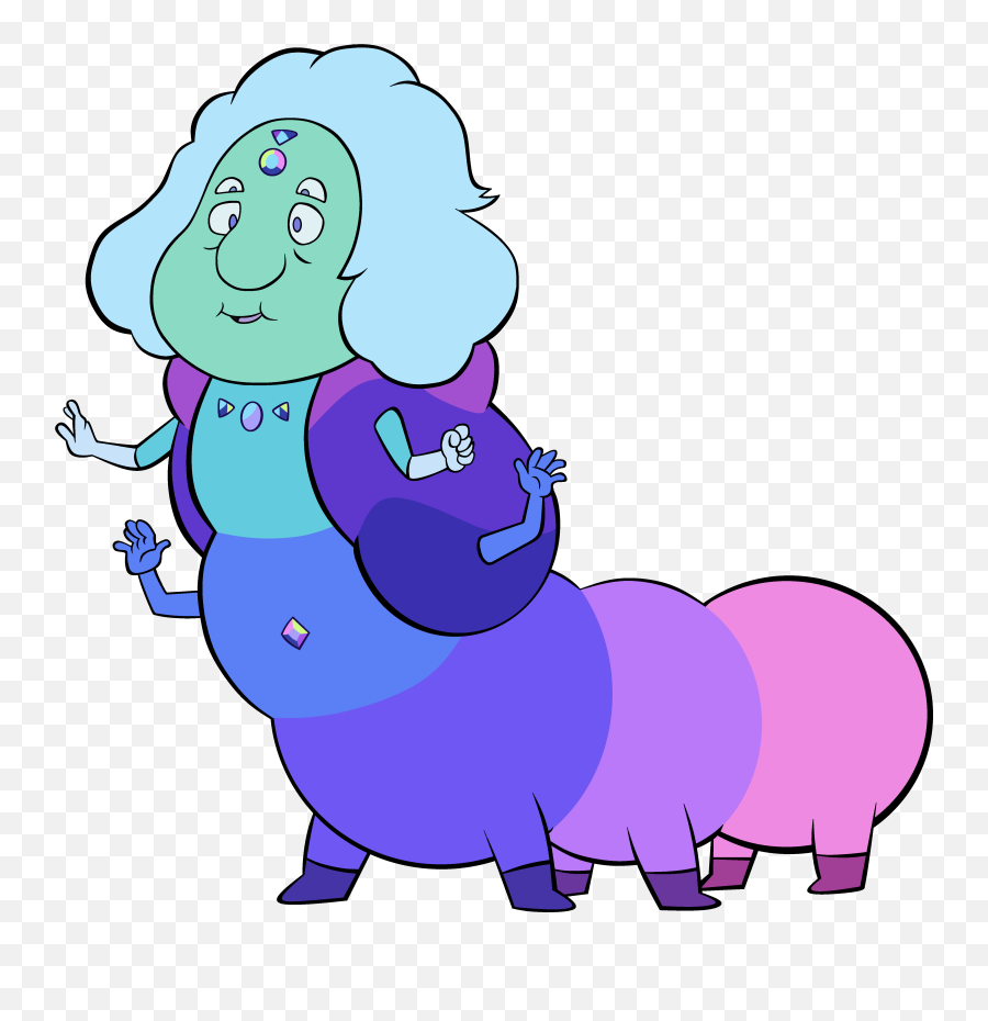 Fluorite - Fluorite Gems Steven Universe Emoji,Indside Out Emotions Gem Fusion