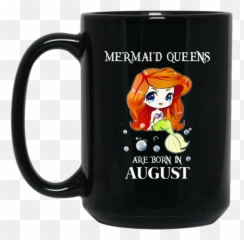 Mermaid Mug Queens Are Born In August Coffee Mug Tea Mug - Chemistry Coffee Funny Emoji,Add Emojis To Samsung S4