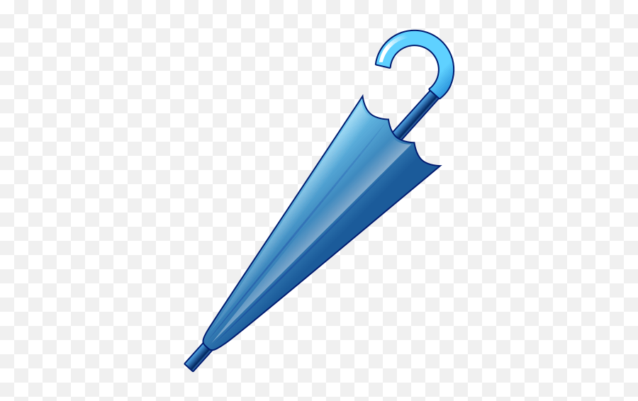 Closed Umbrella - Transparent Closed Umbrella Clipart Emoji,Umbrella Emoji