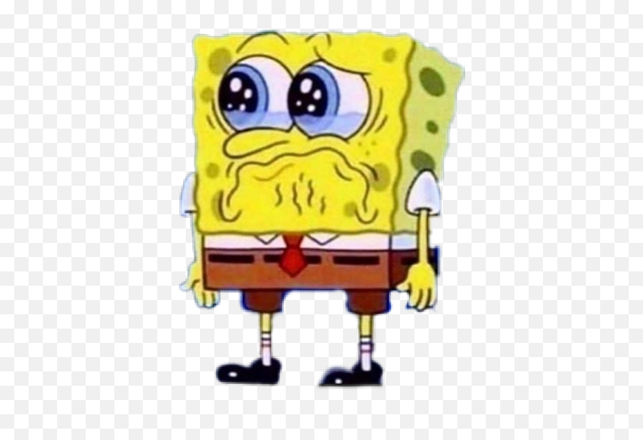 The Most Edited Comedia Picsart - Spongebob Sad Cartoon Png Emoji,Emoticon Tupperware Comédia