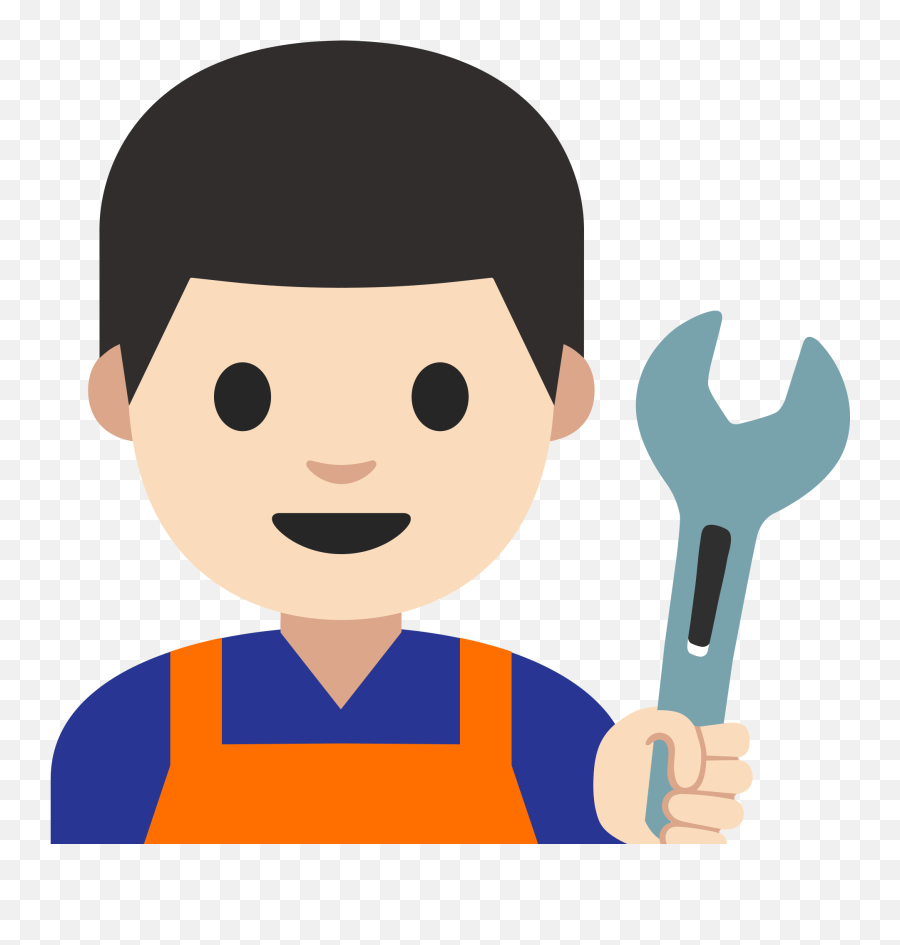 Emoji U1f468 1f3fb 200d 1f527 - Gitlab Avatars,Emojis Japoneses Pervertido