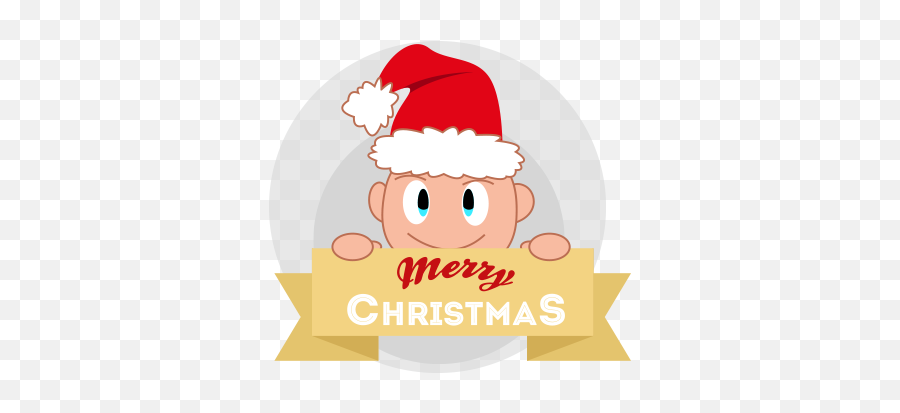 Baby Emoji Mery Christmas By Kien Bui Van - Santa Claus,Christmas Emoji List