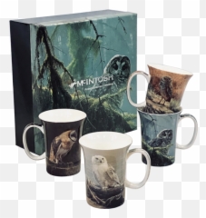 Mug Sets Robert Bateman Eagles Set Of 2 - Serveware Emoji,Fuzzy Emoji Cushion Mini
