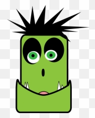 Funny Beautiful Images For October Wich You Can Use On Hi5 - Monster Head Png Emoji,Emojis For Hi5