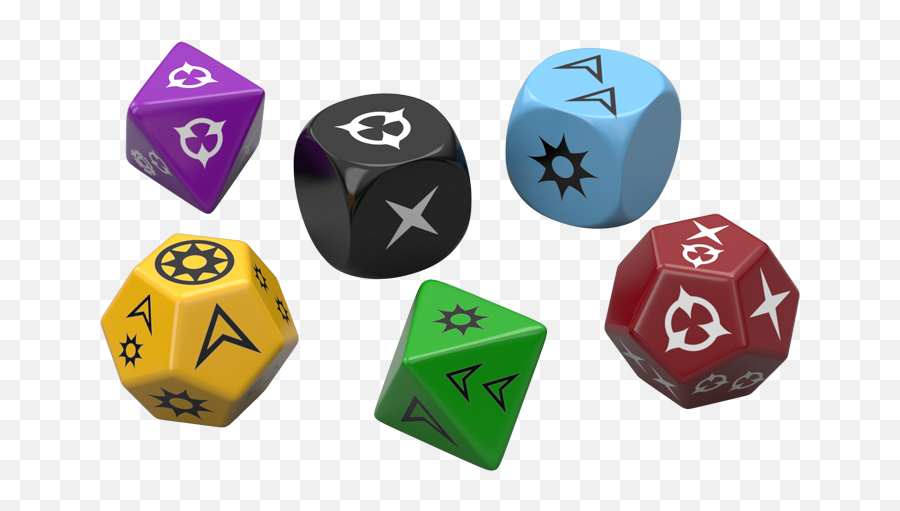 Genesys Roleplaying Dice Pack - Genesys Dice Emoji,Emotion Foam Dice