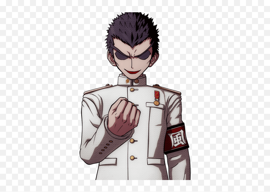 Most Lovedhated Character Sprites Danganronpa - Kiyotaka Sprites Emoji,Monkey Emoji Covering Mouth Cash App