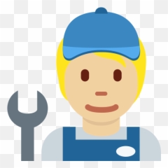 U200d Mechanical Professional With Light Skin Tone Medium - Man Mechanic Emoji,Android Bandaid Emoticon