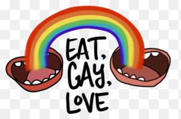 Eat Gay Love Tagged Crop Top - Our Back Pockets Girly Emoji,Crop Top Emojis
