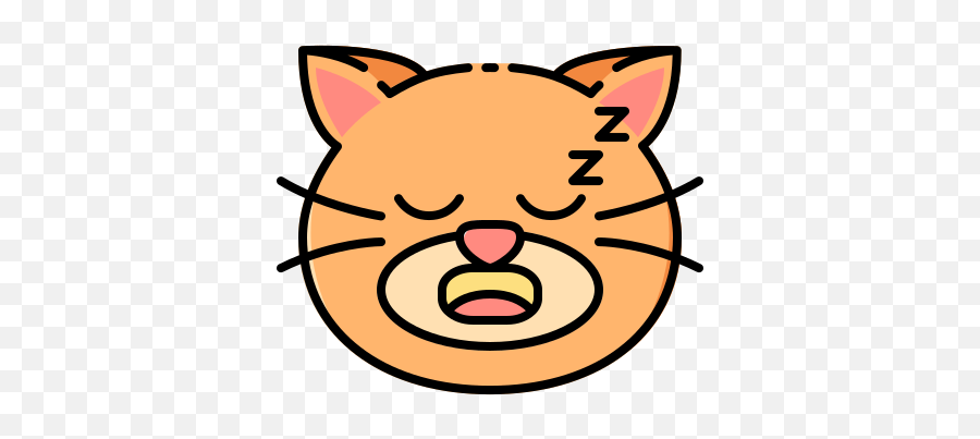 Cat - Free Animals Icons Happy Emoji,Cute Emotion Emojis Cat