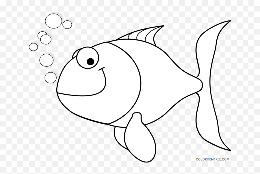 Tropical Fish Coloring Pages Tropical - Clip Art Black And White Emoji,Tropical Fish Emoji
