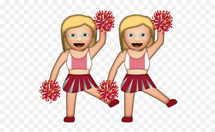 Cheerleader Emoji,Emoticons 3ds
