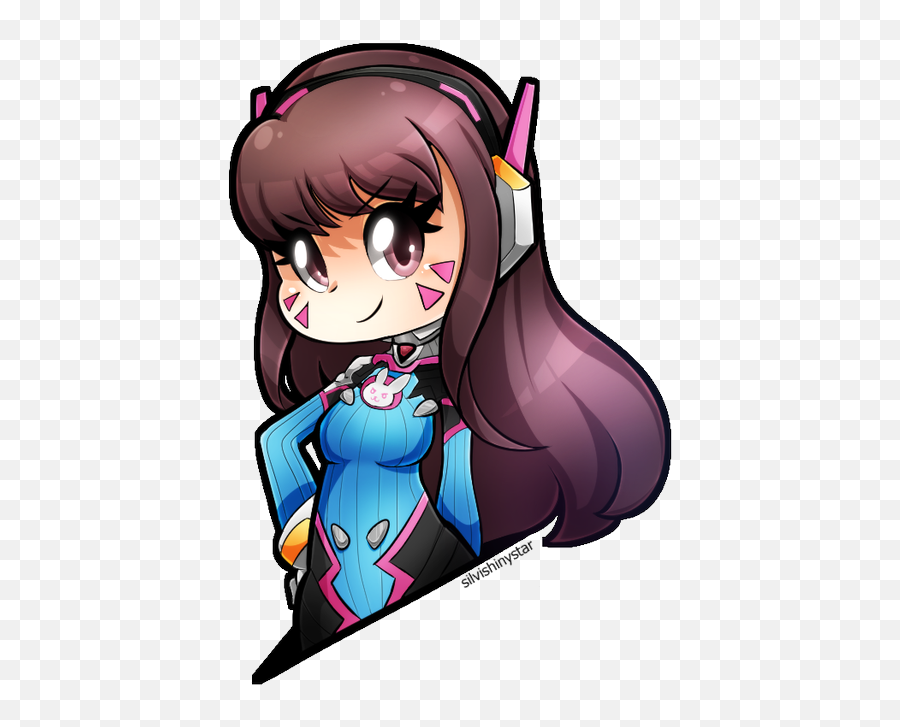 Dvatwitter Emoji,Dva Emoticon Png