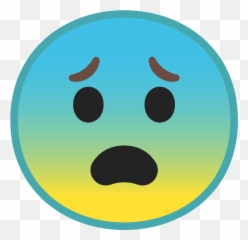 Fearful Face Icon Noto Emoji Smileys Iconset Google - Emojis Ansioso,Steam Emoticon Alphabet