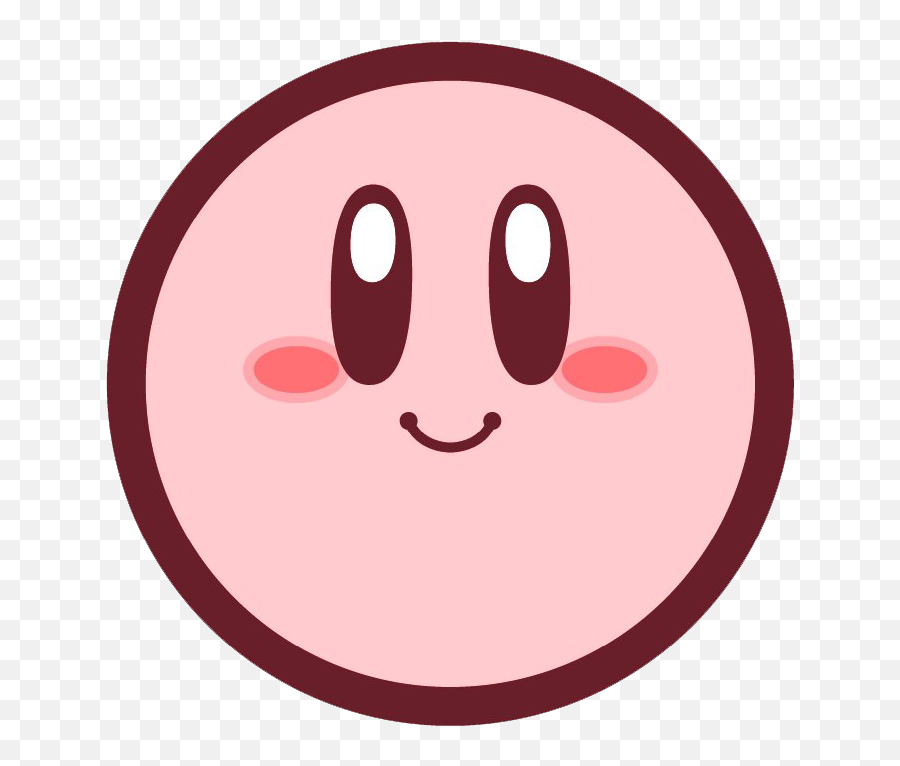 Kirby Canvas Curse Kirbyu0027s Pinball Land Kirbyu0027s Adventure - Kirby Circle Emoji,Emoji Canvas