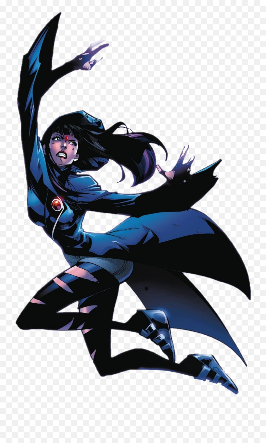 Raven Wolfman All Fiction Battles Wiki Fandom Emoji,Teen Titans Ravens Emotions