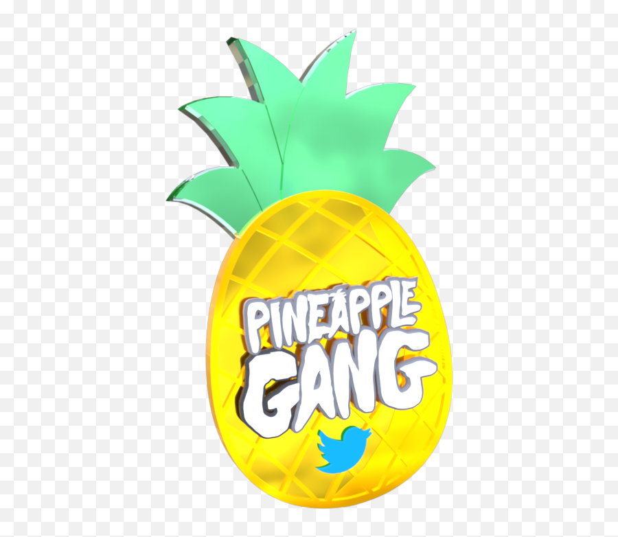 Pineapple Gang Emoji,Pineapple Text Emoji