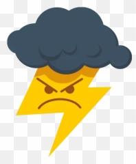 Seasons Sticker Pack - Stickers Cloud Emoji,Thunder Cloud Emoji