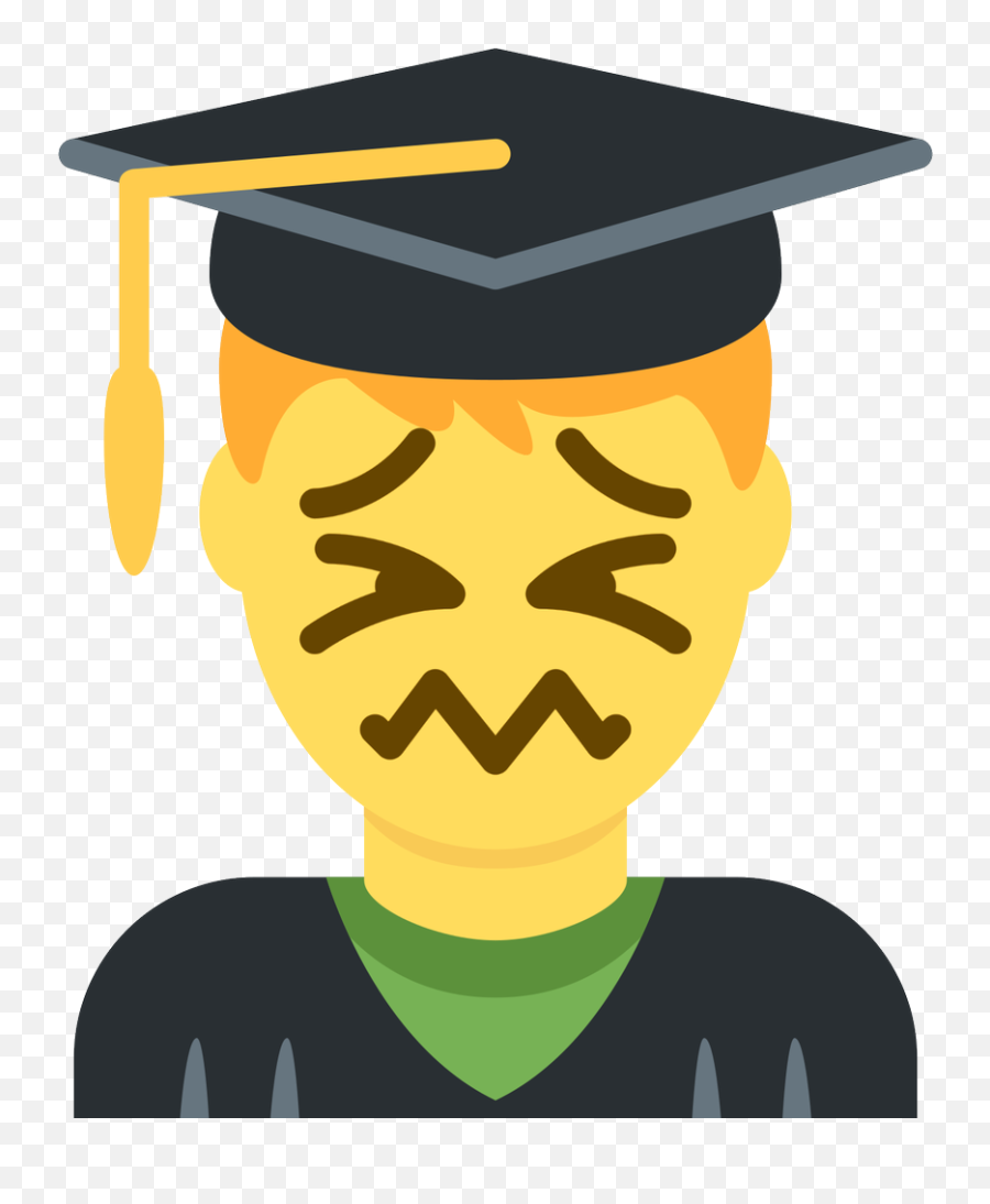Square Academic Cap Emoji,Confounded Face Emoji