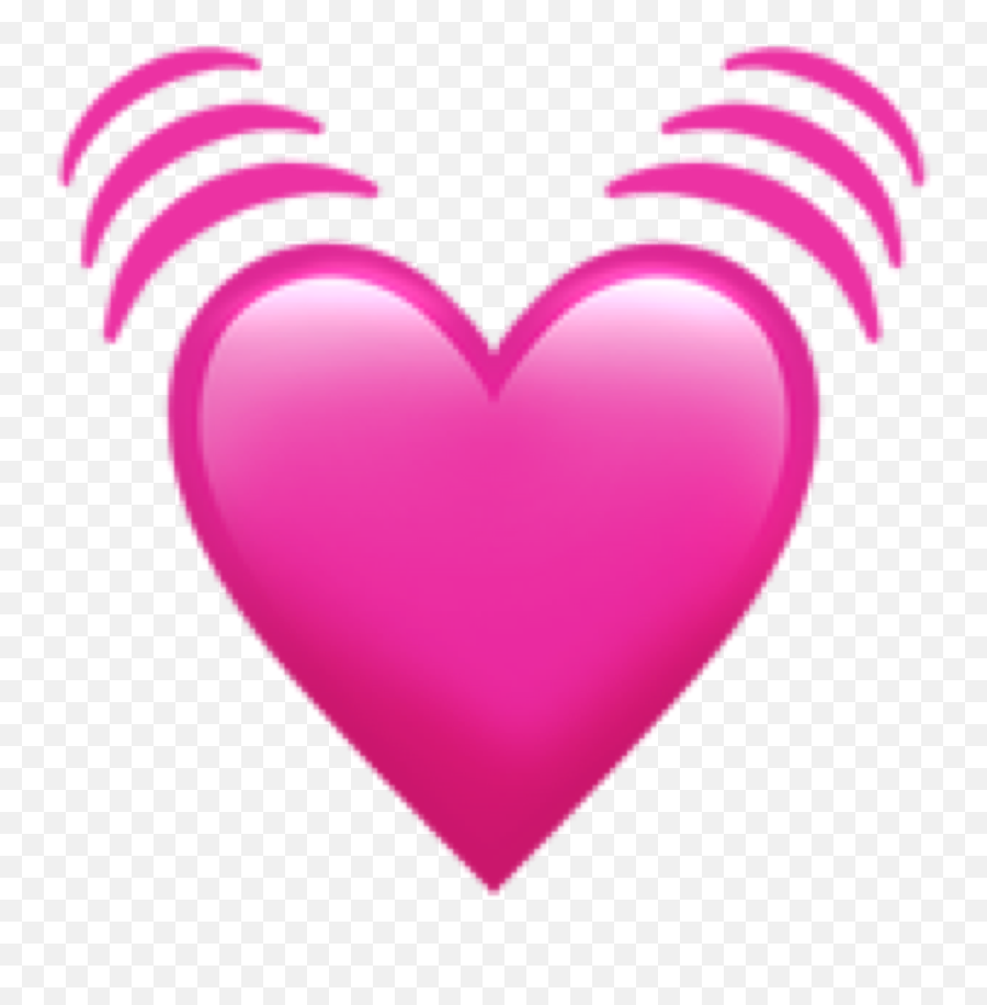 Download Pink Heart Emoji Png Png Image With No Background - Pink Beating Heart Emoji,Heart Emoji Transparent Background
