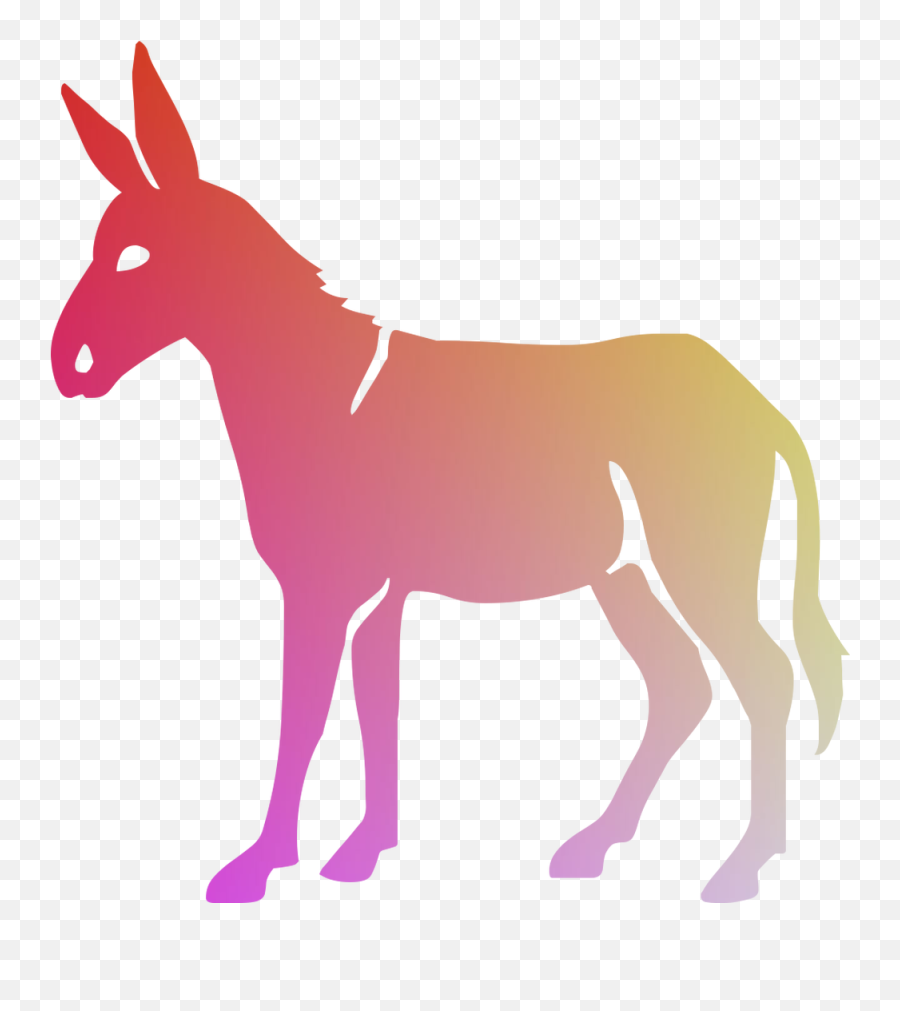Donkey Mule Vector Graphics Royalty - Vector Graphics Emoji,Donkey Emoji Facebook