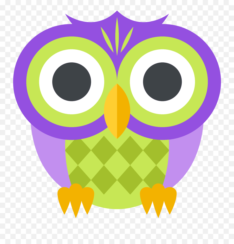 Owl Emoji High Definition Big Picture And Unicode - Sticker,Bird Emoji