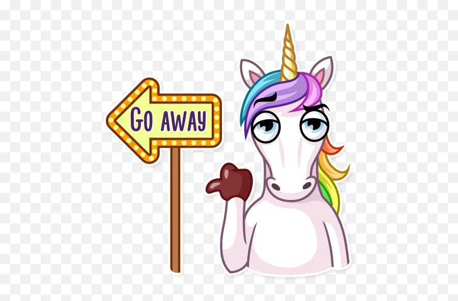 Rainbow Unicorn - Stickers For Whatsapp Unicorn Emoji,Unicorn Emoji Copy
