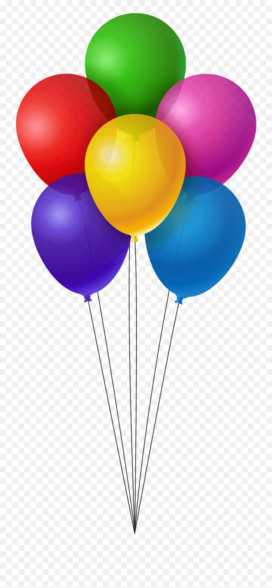 Balloons Clipart Free Download Transparent Png Creazilla - Balloon Birthday Png Emoji,Red Balloon Emoji