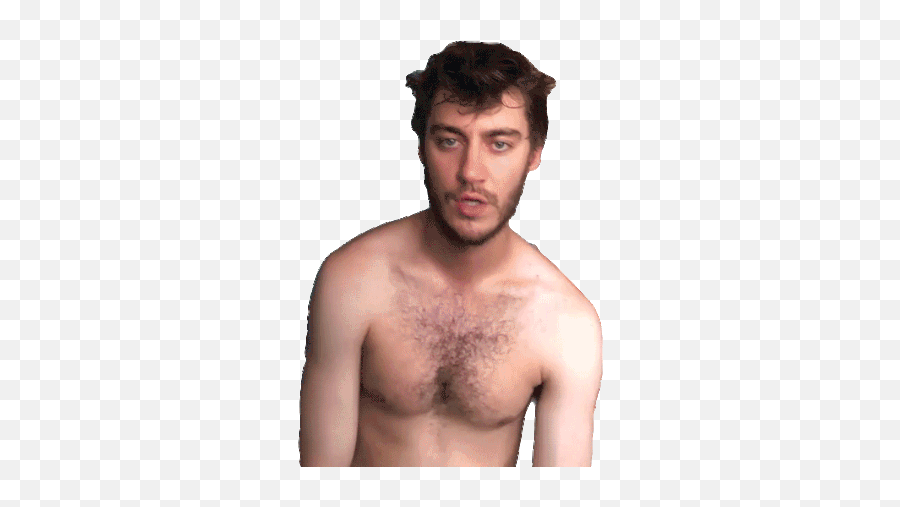 Flexing Casey Frey Gif - Chest Hair Emoji,Casey Frey Emoji